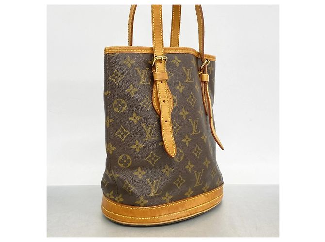 Borsa Tote Bucket PM Monogram Louis Vuitton Marrone - vista 2