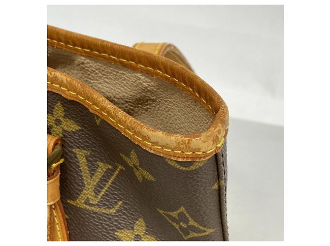 Borsa Tote Bucket PM Monogram Louis Vuitton Marrone - vista 6