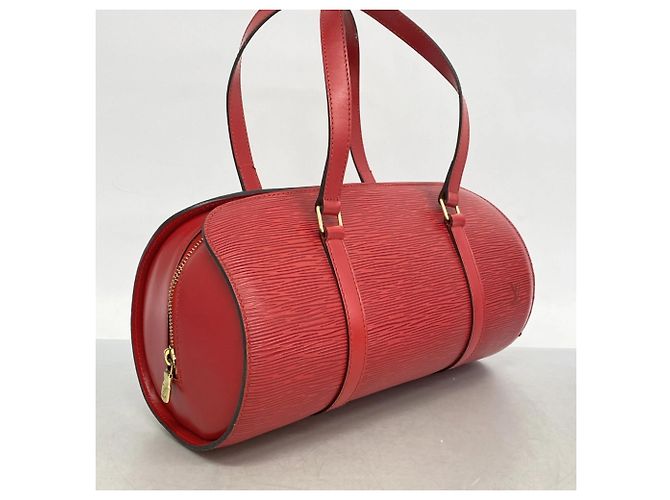Borsa Soufflot Epi Louis Vuitton Rosso - vista 2