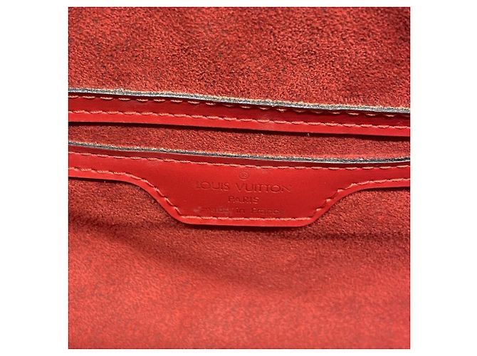 Borsa Soufflot Epi Louis Vuitton Rosso - vista 5