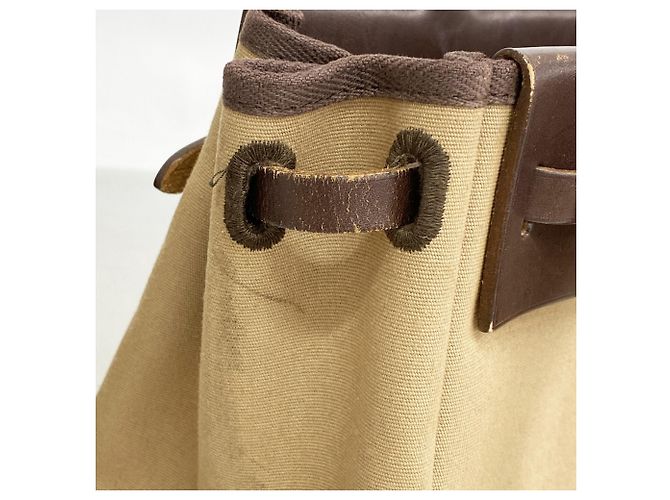 Hermès Herbag Cabas PM Tote Bag Braun - Ansicht 7