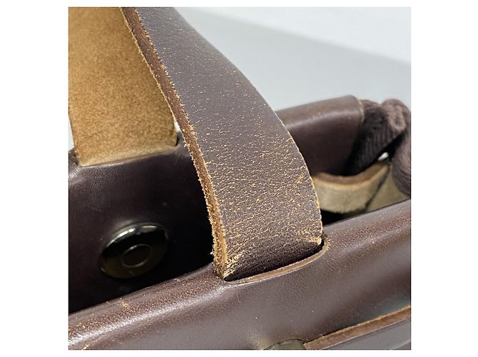 Hermès Herbag Cabas PM Tote Bag Braun - Ansicht 8