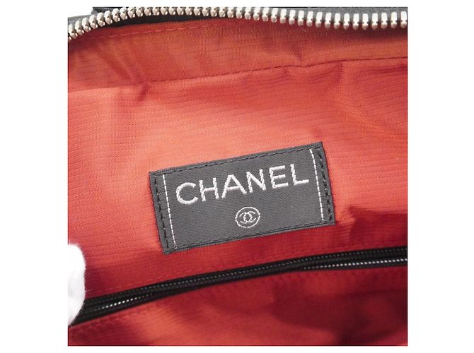 Timeless Schwarzer Nylon-Rucksack von Chanel - Ansicht 5