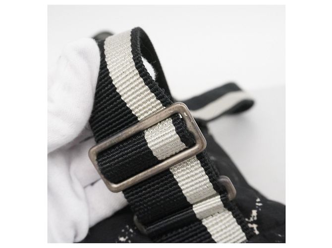 Timeless Schwarzer Nylon-Rucksack von Chanel - Ansicht 9