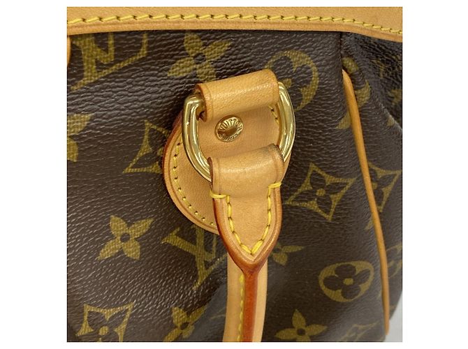 Borsa Louis Vuitton Monogram Tivoli PM Marrone - vista 8