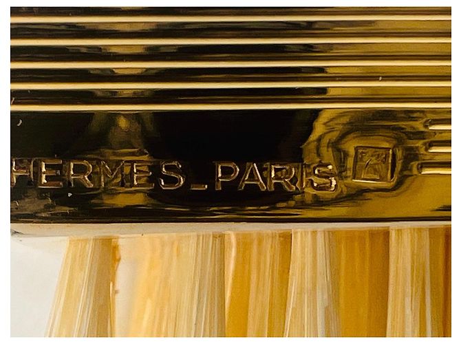 Hermès Beauty case in pelle bordeaux Nero - vista 13