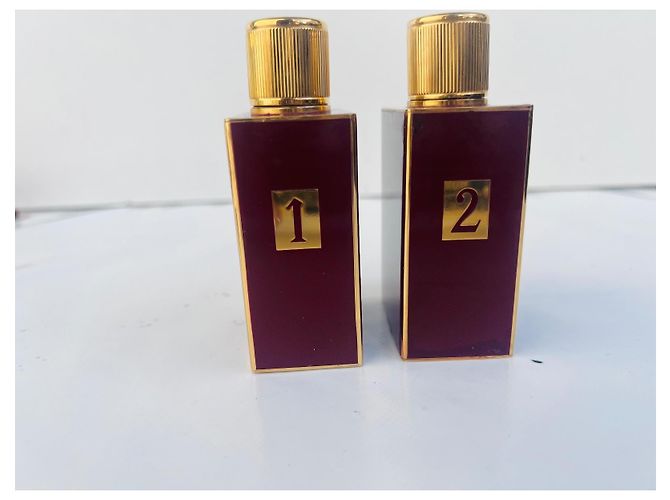 Hermès Beauty case in pelle bordeaux Nero - vista 15
