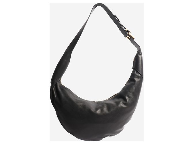 Khaite Black leather shoulder bag - view 3