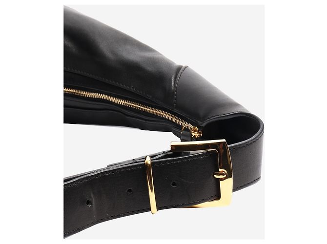 Khaite Black leather shoulder bag - view 4