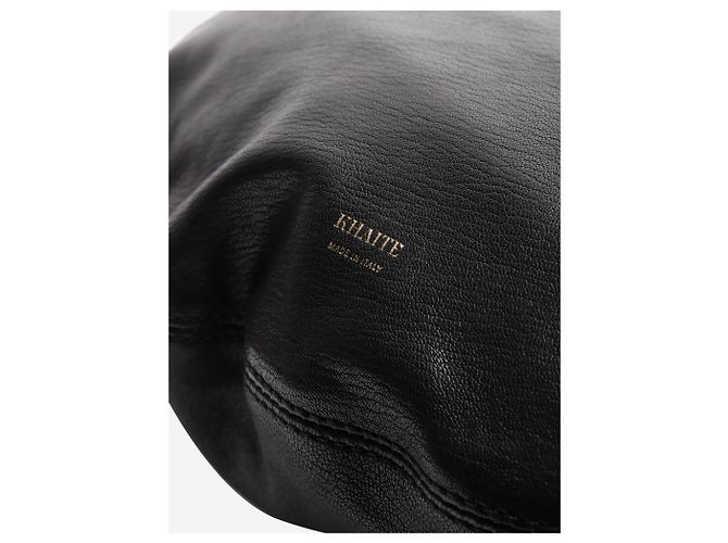 Khaite Black leather shoulder bag - view 5