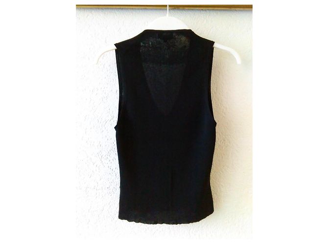 TOP DE RIB GUCCI. Negro - vista 3