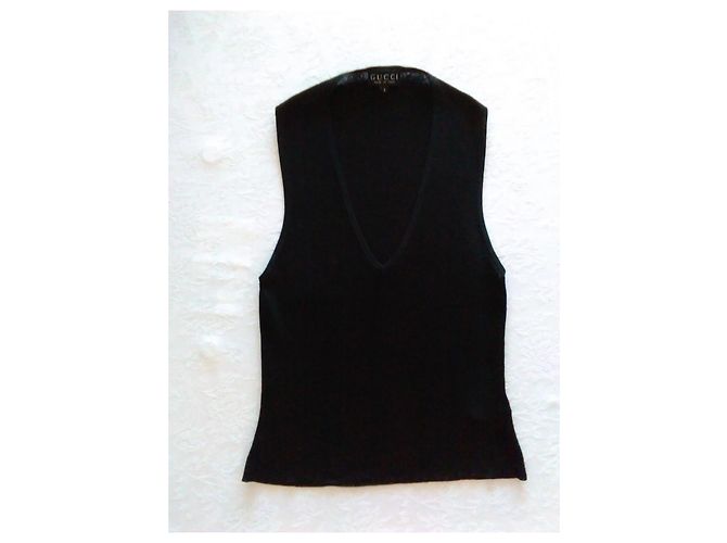 TOP DE RIB GUCCI. Negro - vista 5