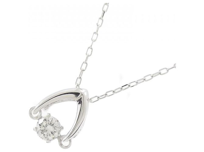 Autre Marque Collana in diamante in oro bianco Au750 Argento - vista 3