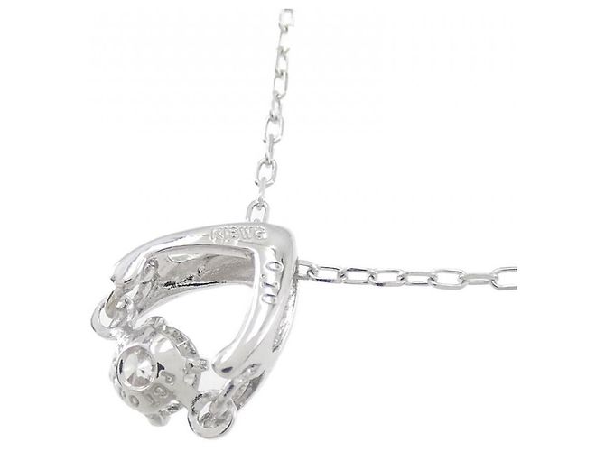 Autre Marque Collana in diamante in oro bianco Au750 Argento - vista 4