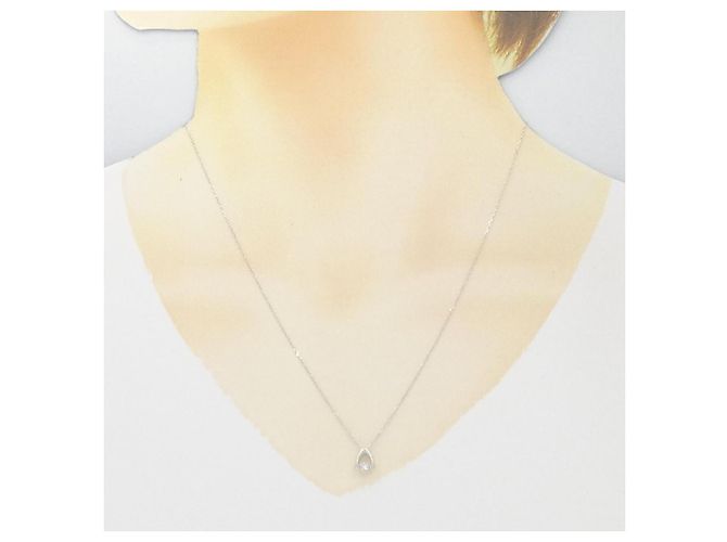 Autre Marque Collana in diamante in oro bianco Au750 Argento - vista 6