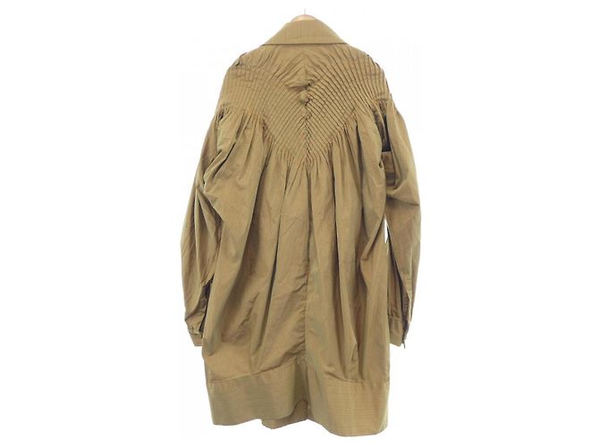 Abrigo ISSEY MIYAKE Castaño - vista 2