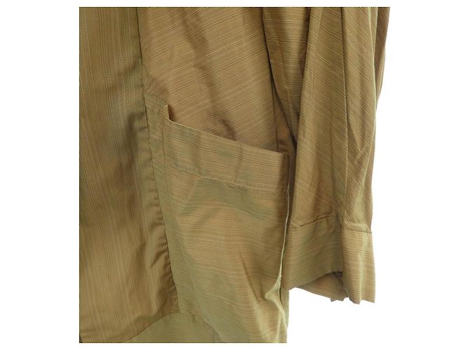 Abrigo ISSEY MIYAKE Castaño - vista 5