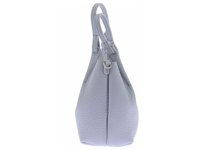 Gianni Chiarini Himmelblaues Lederhandtasche - Ansicht 3
