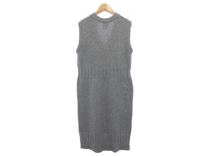 Chanel Cashmere-Kleid Braun - Ansicht 2