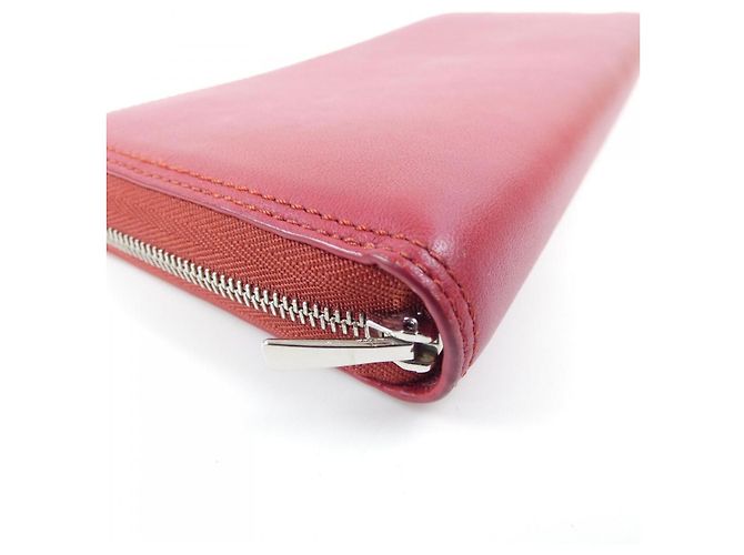 Autre Marque Cartera larga de cuero J&M Davidson Roja - vista 3