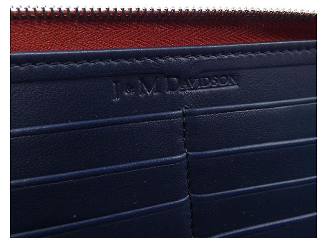 Autre Marque Cartera larga de cuero J&M Davidson Roja - vista 4