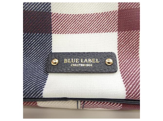 Autre Marque Borsa Blue Label Crestbridge Marrone Rosso Beige Blu navy - vista 5