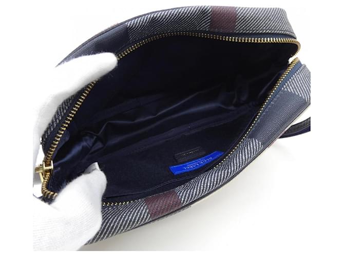 Autre Marque Borsa Blue Label Crestbridge Marrone Rosso Beige Blu navy - vista 6