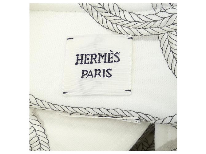 Hermès Blouson Remix Parfroi Hermes Bianco - vista 4