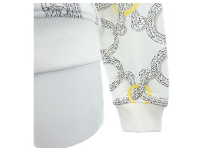 Hermès Blouson Remix Parfroi Hermes Bianco - vista 6
