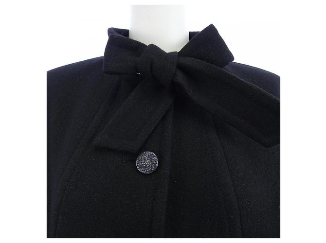 Abrigo Chanel LOOK11 Negro - vista 6
