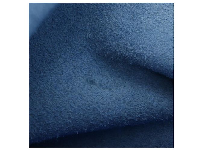Borsa Hermès Picotin Lock in taurillon Clémence Blu - vista 16