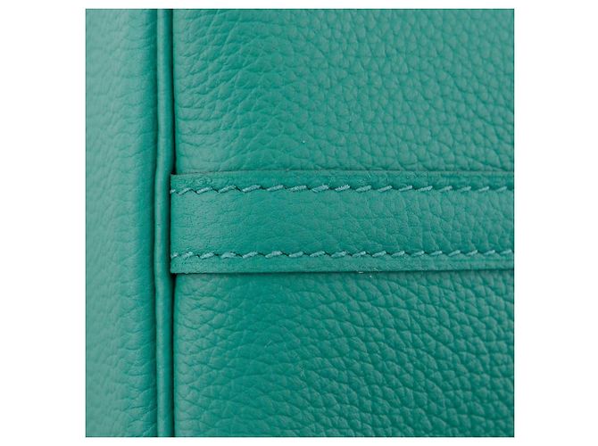 Borsa Hermès Picotin Lock 22 MM Taurillon Maurice Verde - vista 11