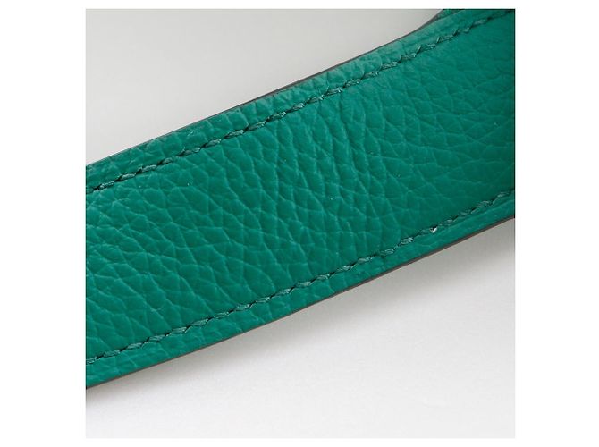 Borsa Hermès Picotin Lock 22 MM Taurillon Maurice Verde - vista 14