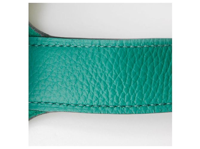 Borsa Hermès Picotin Lock 22 MM Taurillon Maurice Verde - vista 16