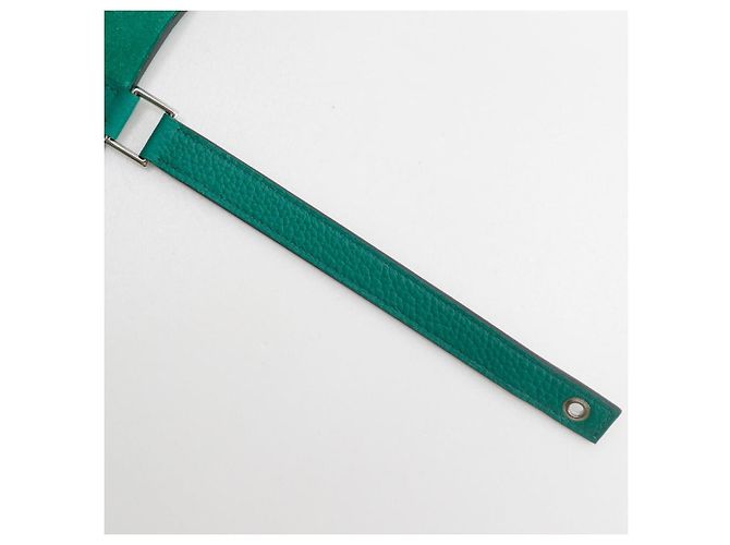 Borsa Hermès Picotin Lock 22 MM Taurillon Maurice Verde - vista 17
