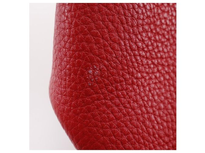 Fendi Selleria Lederhandtasche Rot - Ansicht 10
