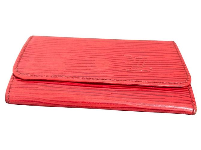 Louis Vuitton Epi Key Case Red - view 4
