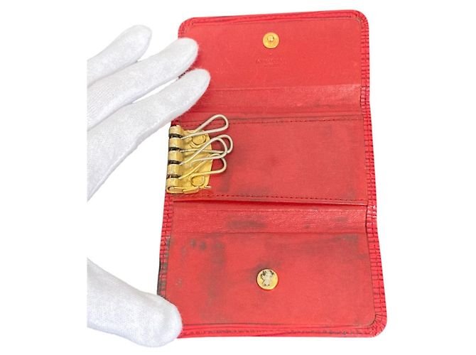 Louis Vuitton Epi Key Case Red - view 9