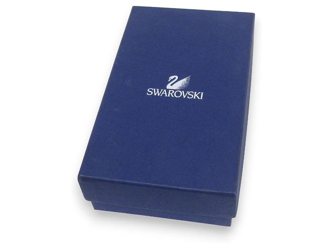 Colar Pendente de Anel Swarovski Dourado - vista 11