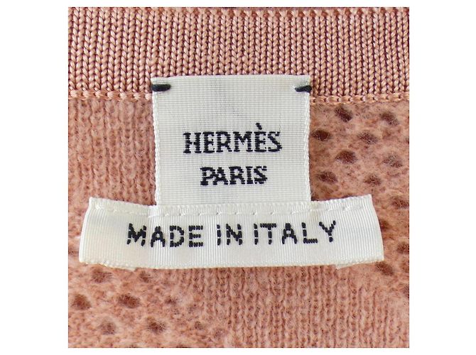Kaschmir-Mischung Strickwaren Hermès 36 Pink - Ansicht 4