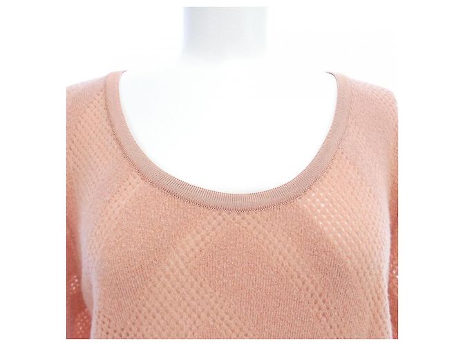 Kaschmir-Mischung Strickwaren Hermès 36 Pink - Ansicht 5