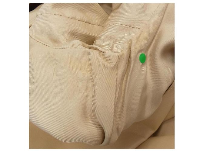Hermès Hermes Lederkleid Beige - Ansicht 7