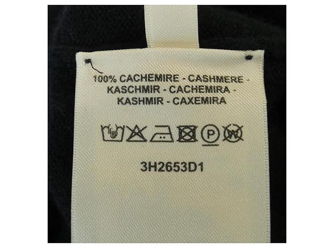 Hermès Tejido de cachemira Hermes Negro - vista 3