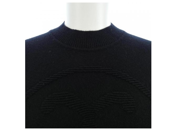 Hermès Tejido de cachemira Hermes Negro - vista 5