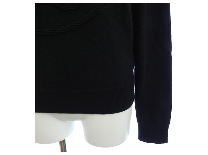 Hermès Tejido de cachemira Hermes Negro - vista 6