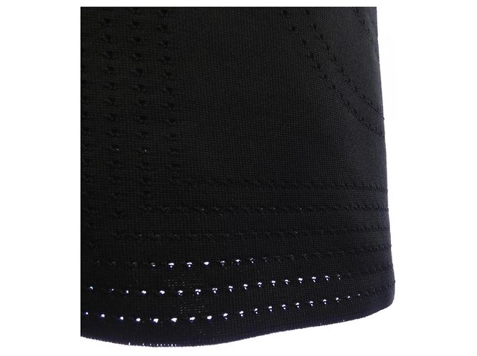 Hermès Falda de lana Hermes Negro - vista 6