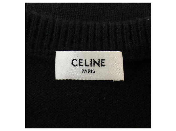 Céline Tejido 100% Cachemira Celine Negro - vista 4