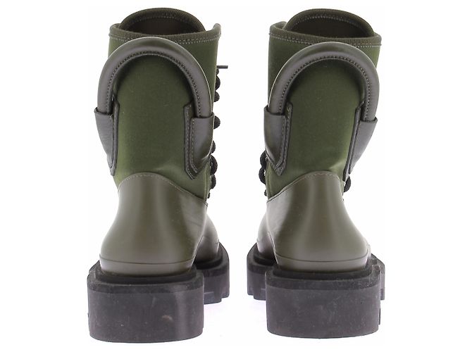 Stivaletti Givenchy in pelle verde - vista 5
