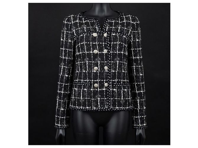 Increíble chaqueta de pasarela Chanel Multicolor - vista 2
