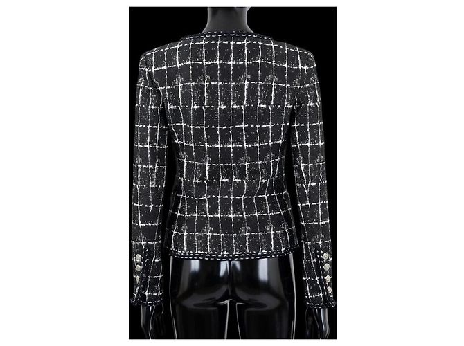 Increíble chaqueta de pasarela Chanel Multicolor - vista 3